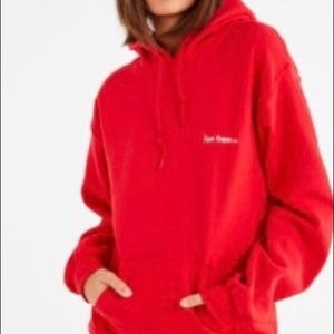 Urban Outfitters Red Hoodie